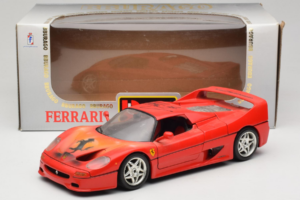 Ferrari F50 Braccio & Gotz M. Schumacher Signatur Udgave Bburago 1:18 MS Metal — billede 8 af 8