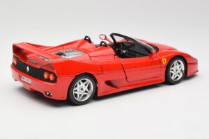 Ferrari F50 Cabriolet Rød Bburago 1:18 3352 Metal — billede 3 af 8