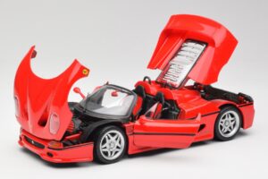 Ferrari F50 Cabriolet Rød Maisto 1:18 50246 Metal — billede 2 af 8