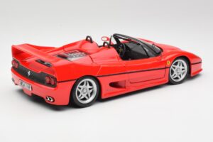 Ferrari F50 Cabriolet Rød Maisto 1:18 50246 Metal — billede 3 af 8