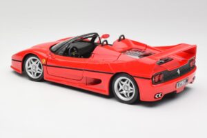Ferrari F50 Cabriolet Rød Maisto 1:18 50246 Metal — billede 7 af 8