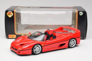 Ferrari F50 Cabriolet Rød Maisto 1:18 50246 Metal — billede 8 af 8