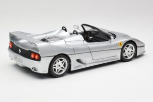 Ferrari F50 Cabriolet Sølv Bburago 1:18 3372 Metal — billede 3 af 8