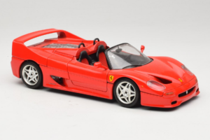 Ferrari F50 Cabriolet Rød Bburago 1:18 3372-P1 Metal — billede 6 af 8