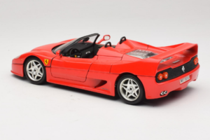Ferrari F50 Cabriolet Rød Bburago 1:18 3372-P1 Metal — billede 7 af 8