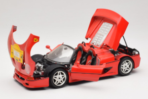 Ferrari F50 Cabriolet 50 Jahre Ferrari 24 Jahre Bburago FMC Rød Bburago 1:18 3352-P1 Metal — billede 2 af 8