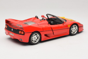 Ferrari F50 Cabriolet 50 Jahre Ferrari 24 Jahre Bburago FMC Rød Bburago 1:18 3352-P1 Metal — billede 3 af 8