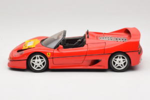Ferrari F50 Cabriolet 50 Jahre Ferrari 24 Jahre Bburago FMC Rød Bburago 1:18 3352-P1 Metal — billede 4 af 8