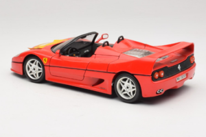 Ferrari F50 Cabriolet 50 Jahre Ferrari 24 Jahre Bburago FMC Rød Bburago 1:18 3352-P1 Metal — billede 7 af 8