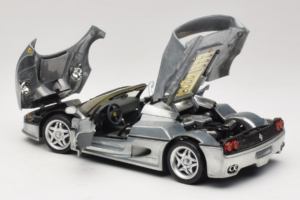 Ferrari F50 Cabriolet Chrome Silver Begrænset Udgave Hot Wheels 1:18 25741 Metal — billede 5 af 8