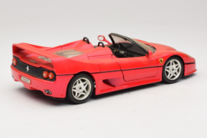 Ferrari F50 Cabriolet Monza Red Standox Bburago 1:18 ST01 Metal — billede 3 af 8