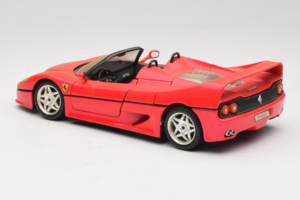 Ferrari F50 Cabriolet Monza Red Standox Bburago 1:18 ST01 Metal — billede 7 af 8
