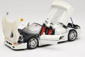 Ferrari F50 Cabriolet Hvid Bburago 1:18 3352-W1 Metal — billede 2 af 8