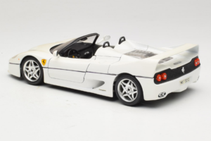 Ferrari F50 Cabriolet Hvid Bburago 1:18 3352-W1 Metal — billede 7 af 8