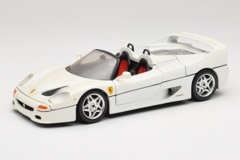Ferrari F50 Cabriolet Hvid Bburago 1:18 3352-W1 Metal