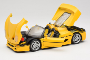 Ferrari F50 Cabriolet Gul Maisto 1:18 50246-Y1 Metal — billede 2 af 8