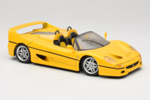 Ferrari F50 Cabriolet Gul Maisto 1:18 50246-Y1 Metal — billede 6 af 8