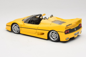 Ferrari F50 Cabriolet Gul Maisto 1:18 50246-Y1 Metal — billede 7 af 8