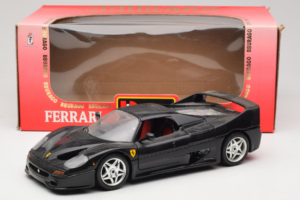 Ferrari F50 Coupe Sort Bburago 1:18 3372-B1 Metal — billede 8 af 8