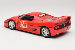 Ferrari F50 Coupe #50 50 Jahre Ferrari Rød Bburago 1:18 3352-P2 Metal — billede 7 af 8