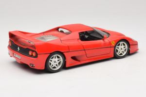 Ferrari F50 Coupe Rød Bburago 1:18 3382 Metal — billede 3 af 8