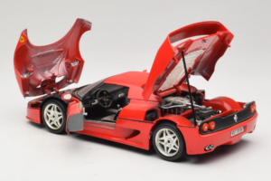 Ferrari F50 Coupe Rød Bburago 1:18 3382 Metal — billede 5 af 8