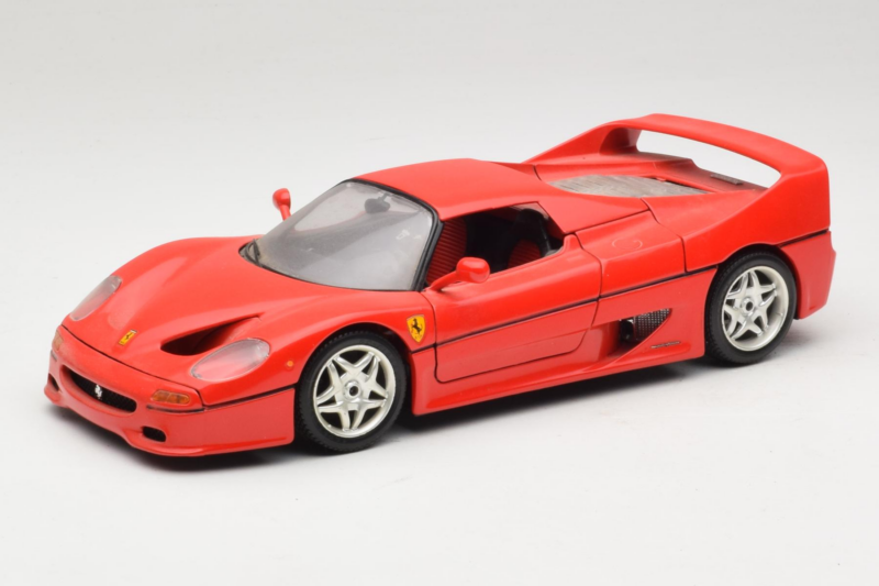 Ferrari F50 Coupe Rød Bburago 1:18 3382 Metal