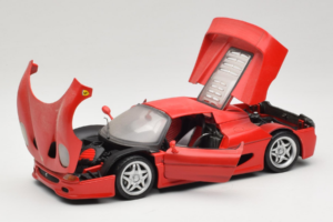 Ferrari F50 Coupe Shell Rød Maisto 1:18 3076-R1 Metal — billede 2 af 8