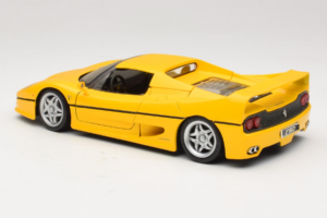 Ferrari F50 Coupe Shell Gul Maisto 1:18 3076-Y1 Metal — billede 7 af 8