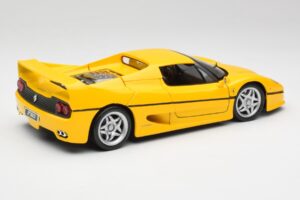 Ferrari F50 Giallo Modena Maisto 1:18 F50001 Metal — billede 3 af 8