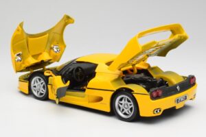 Ferrari F50 Giallo Modena Maisto 1:18 F50001 Metal — billede 5 af 8