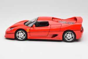 Ferrari F50 Hardtop Rød Bburago 1:18 3362 Metal — billede 4 af 8