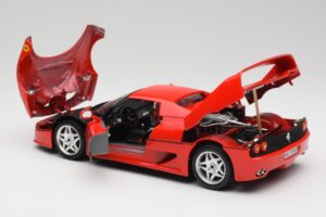 Ferrari F50 Hardtop Rød Bburago 1:18 3362 Metal — billede 5 af 8