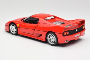 Ferrari F50 Hardtop Rød Bburago 1:18 3362 Metal — billede 7 af 8