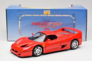 Ferrari F50 Hardtop Rød Bburago 1:18 3362 Metal — billede 8 af 8