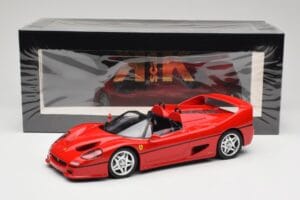 Ferrari F50 Hardtop Open Rosso Corsa KK-Scale 1:18 KKDC180951 Metal — billede 6 af 6