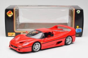 Ferrari F50 Rød Maisto 1:18 50262 Metal — billede 8 af 8