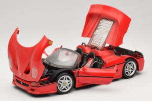 Ferrari F50 Spider Rød Shell Maisto 1:18 3076-M1 Metal — billede 2 af 8