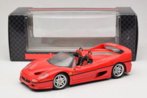 Ferrari F50 Spider Rød Shell Maisto 1:18 3076-M1 Metal — billede 8 af 8