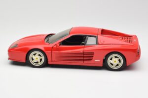 Ferrari F512 M Rød Hot Wheels 1:18 29758 Metal — billede 4 af 8