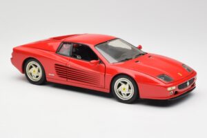 Ferrari F512 M Rød Hot Wheels 1:18 29758 Metal — billede 6 af 8