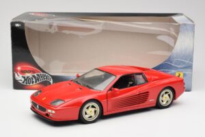 Ferrari F512 M Rød Hot Wheels 1:18 29758 Metal — billede 8 af 8