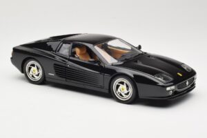 Ferrari F512M Sort Hot Wheels 1:18 23922 Metal — billede 6 af 8