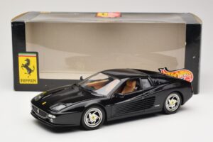 Ferrari F512M Sort Hot Wheels 1:18 23922 Metal — billede 8 af 8