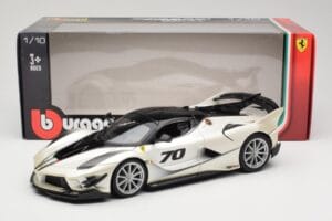 Ferrari FXX-K Evo #70 Hvid Bburago 1:18 18-16012 Metal — billede 8 af 8