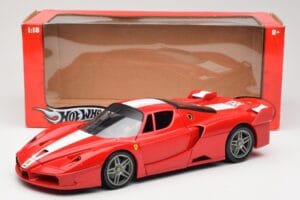 Ferrari FXX Rød Hot Wheels 1:18 310801 Metal — billede 8 af 8