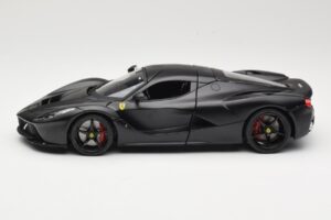 Ferrari LaFerrari F150 Matte Black Bburago 1:18 18-16901BK Metal — billede 4 af 8