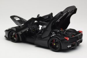 Ferrari LaFerrari F150 Matte Black Bburago 1:18 18-16901BK Metal — billede 5 af 8