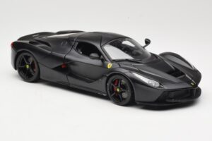 Ferrari LaFerrari F150 Matte Black Bburago 1:18 18-16901BK Metal — billede 6 af 8