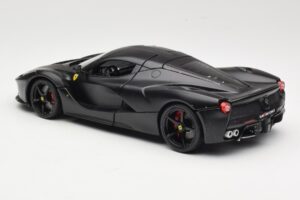 Ferrari LaFerrari F150 Matte Black Bburago 1:18 18-16901BK Metal — billede 7 af 8